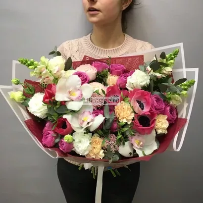 Букет цветов  "Танго". Цена – 21400 руб. Арт – 1197 - №2