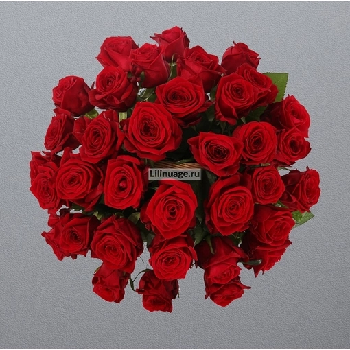 Корзина "35 красных роз". Цена – 7000 руб. Арт – 1185 - №2