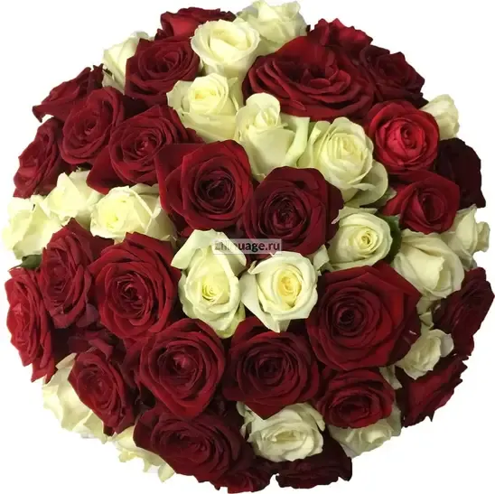  Розы «Розы микс в шляпной коробке» - фото 2