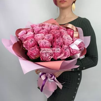 Кучерявые розы Кантри Блюз. Цена – 6500 руб. Арт – 5751 - №2