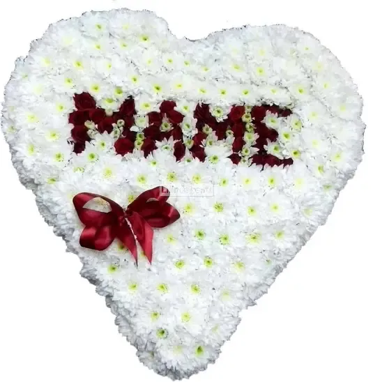  Розы «Композиция из хризантем и роз "Маме"» - фото 1